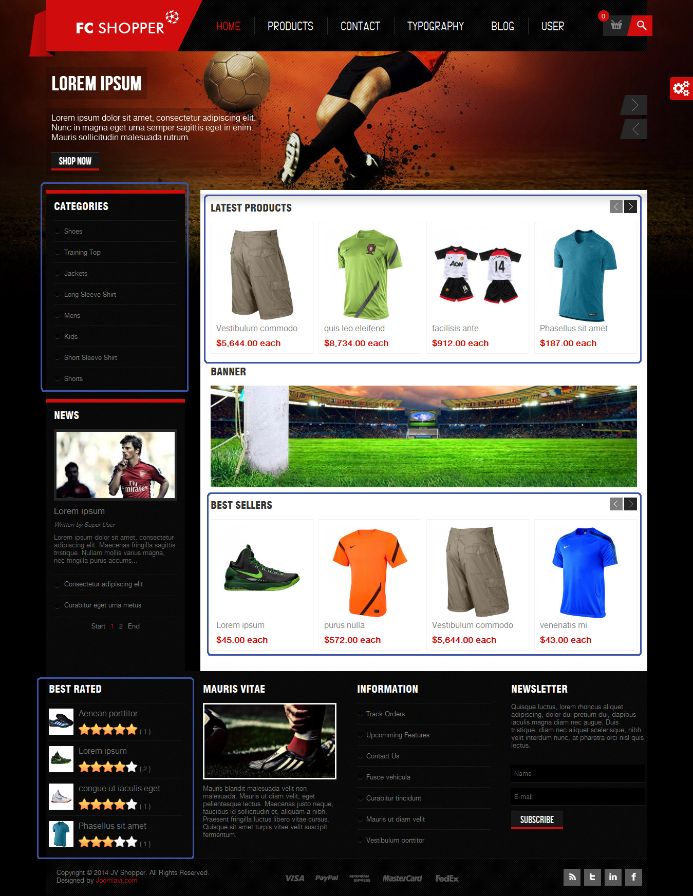 hikashop frontend appearance