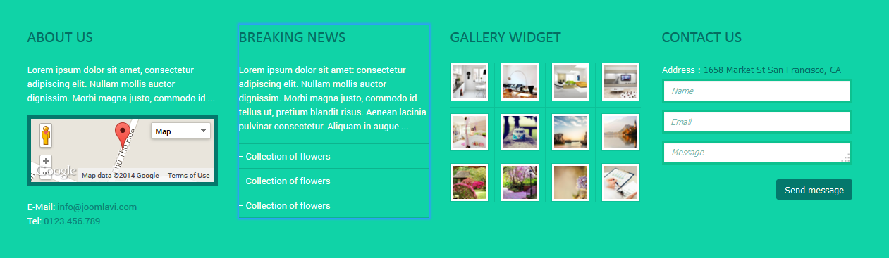 module custom html frontend