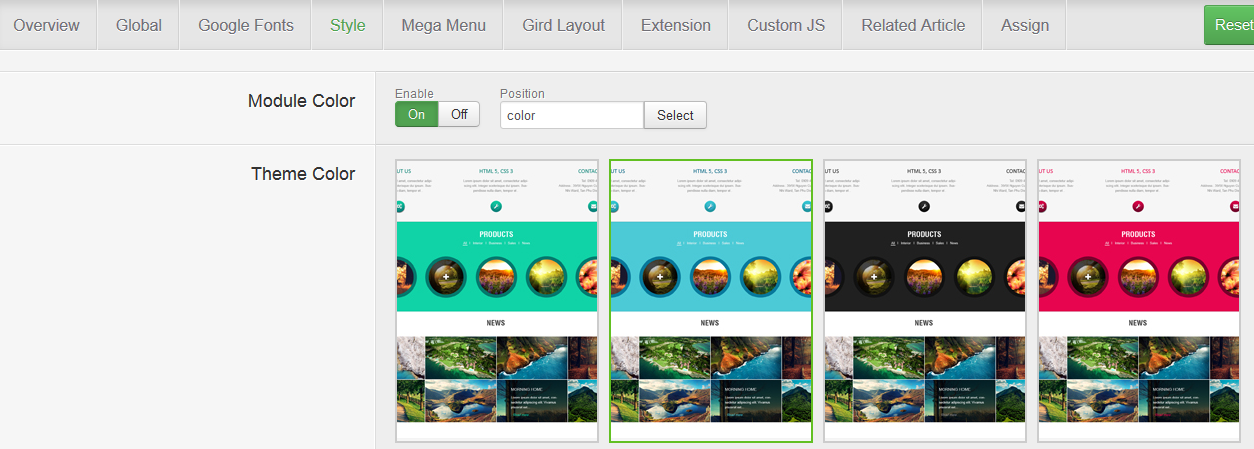 style framework