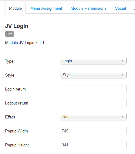 module login backend