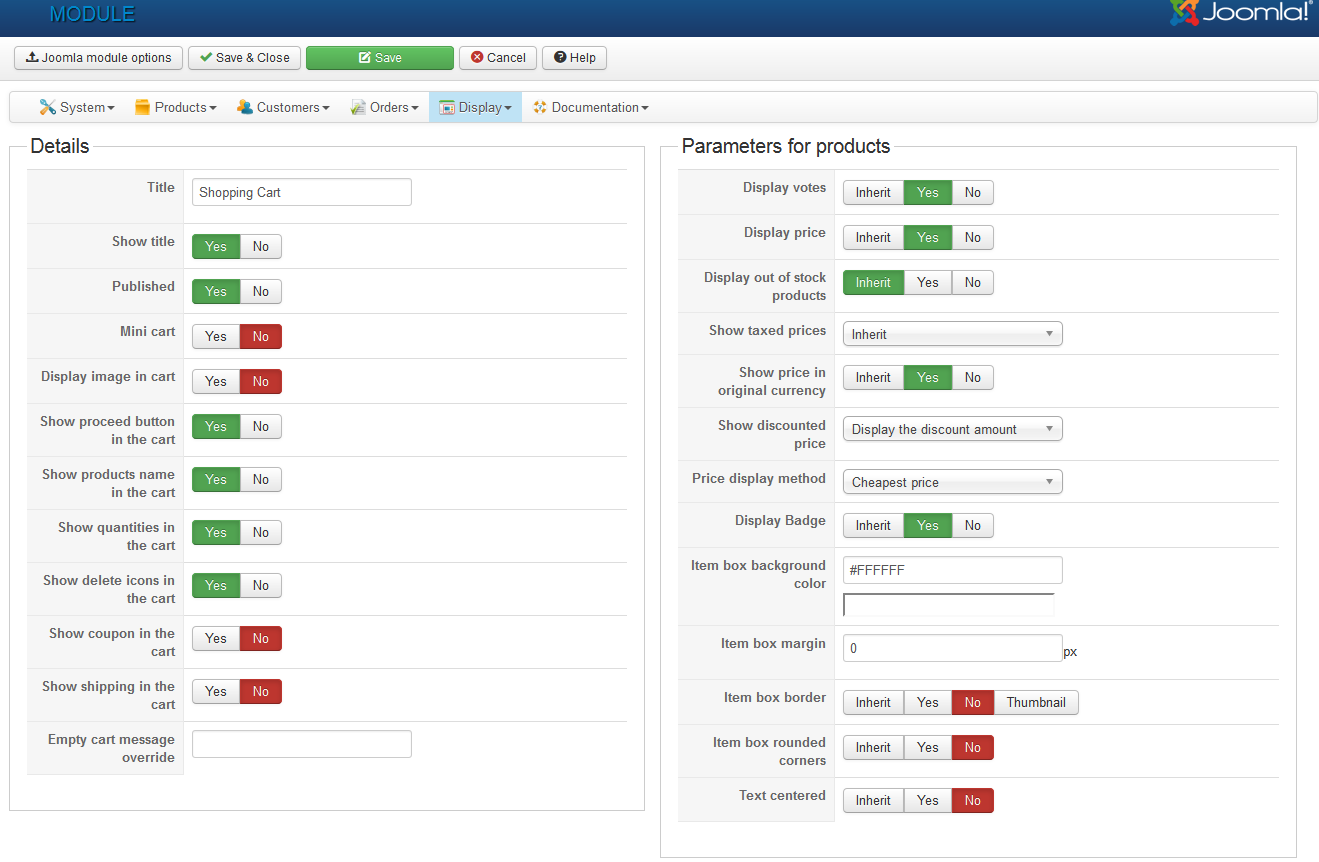 module custom html