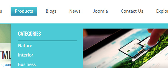 joomla 3 template supports megamenu